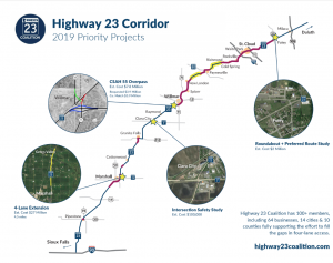 Highway 23 Corridor 2019 Priority Projects