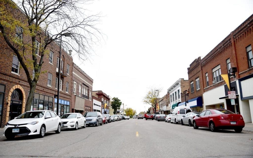 City planning for a revival of downtown Willmar with a proposed