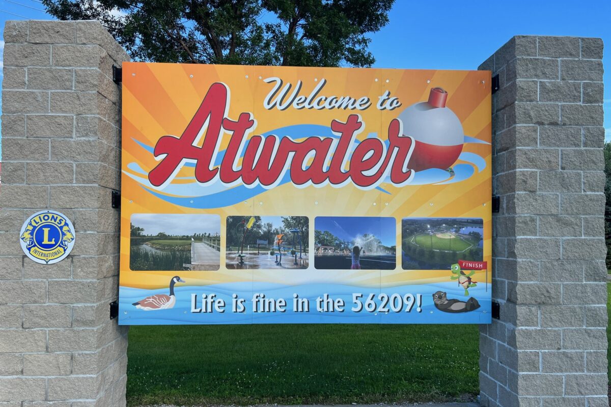 City of Atwater sign