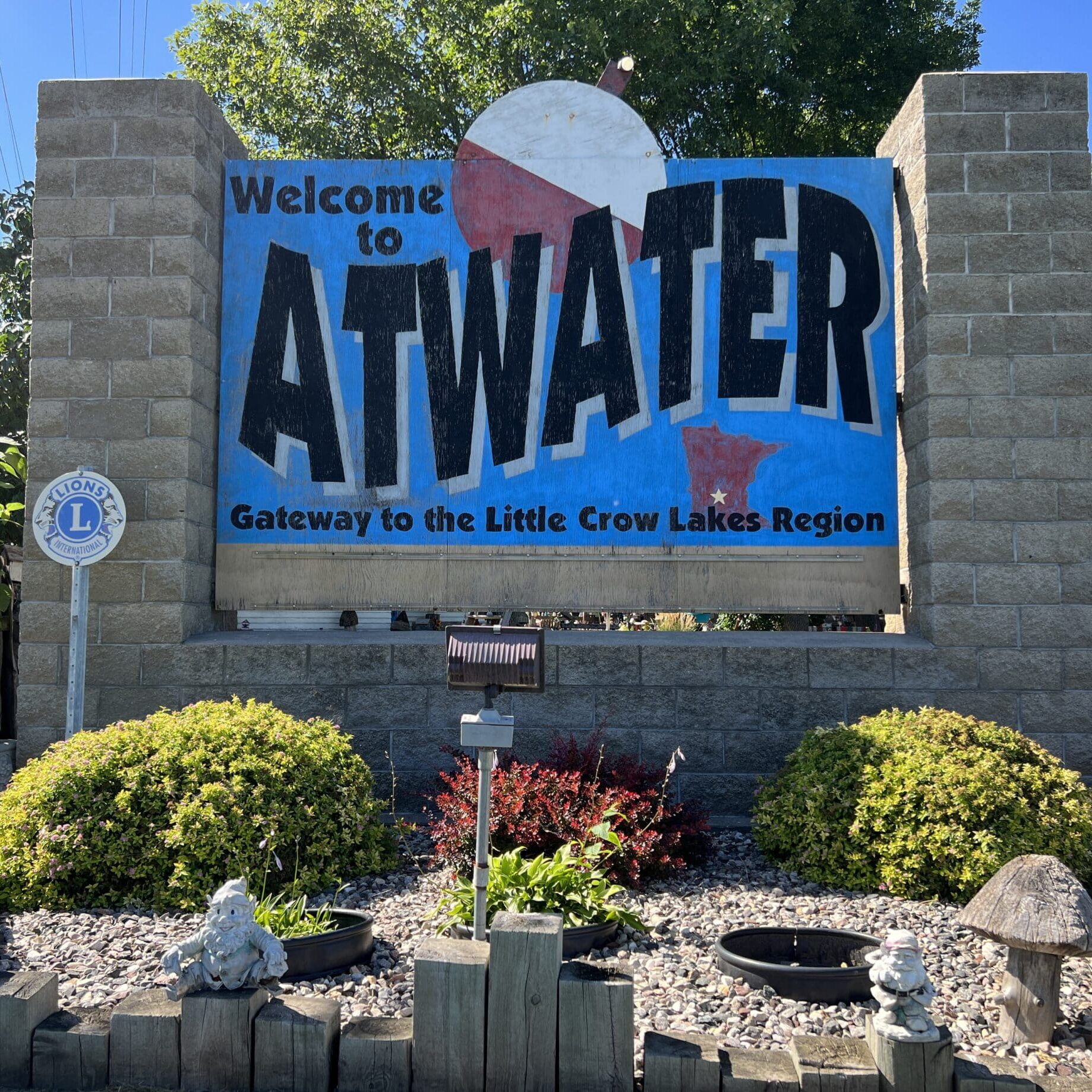 Atwater Welcome Sign